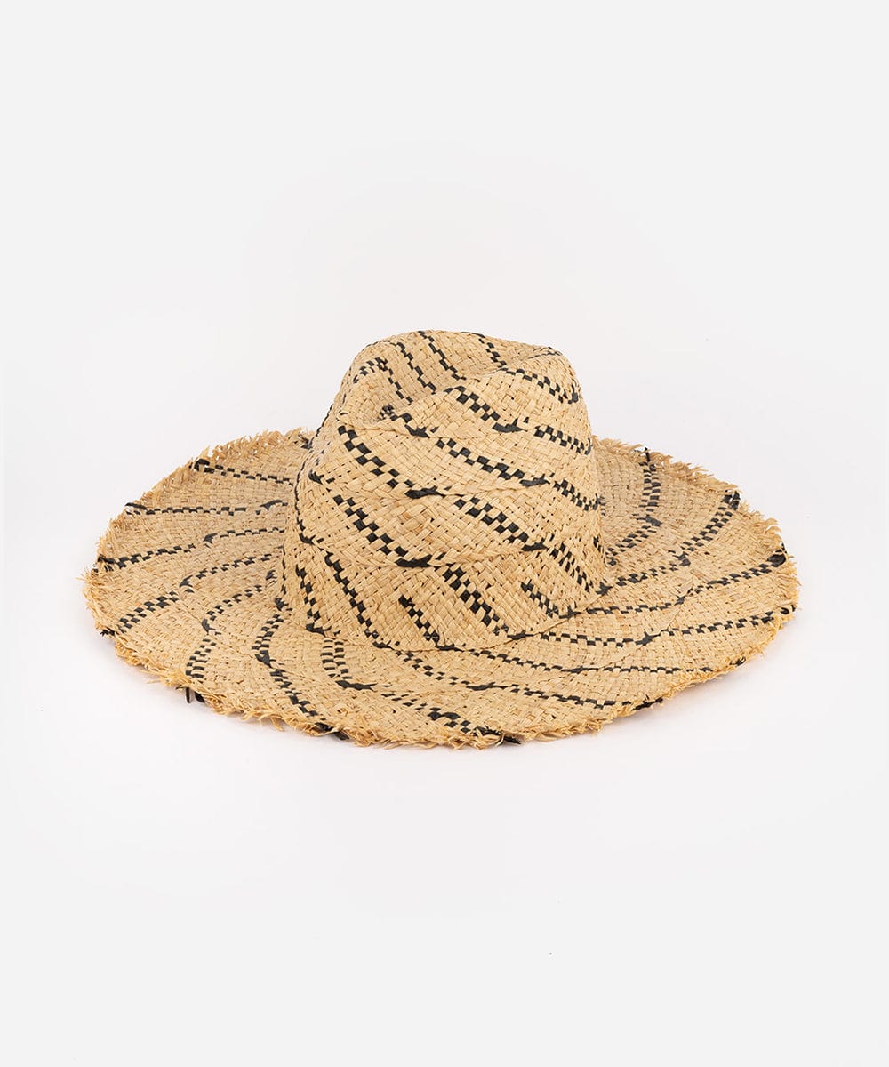 Gemma Wide Brim Straw Hat | Stylish Women display picture 3