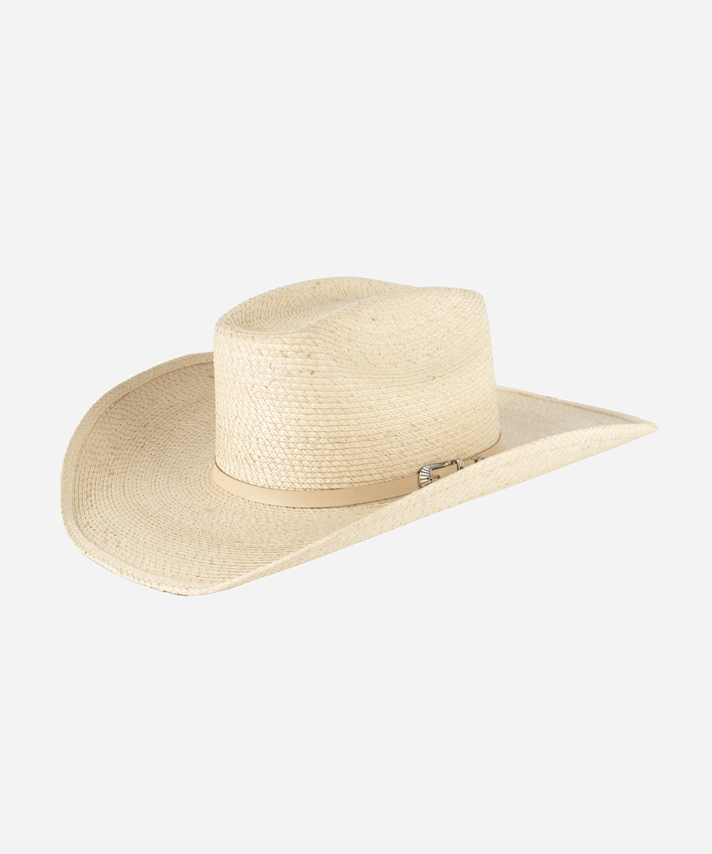 5641 Straw Cowboy Hats Western Cowgirl Hat Foldable Wide Brim Cowboy Hat MexART Cowboy Straw Hat, Wide Brim, Handmade, 100% Mexican  main image 2