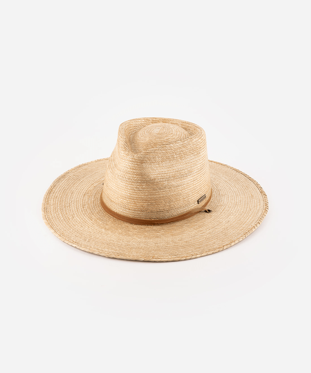 NWT Gigi Pip River Straw Sun Hat in Oak Gigi Pip River Guatemalan Palm Straw Hat – Wildflower  main image 3