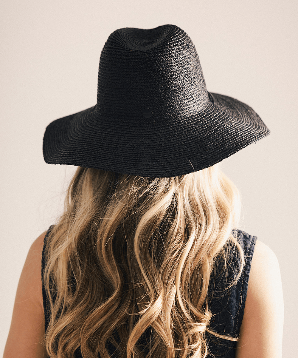 Ozzy Lifeguard Straw Hat | Packable Wide Brim Sun Hat for Women