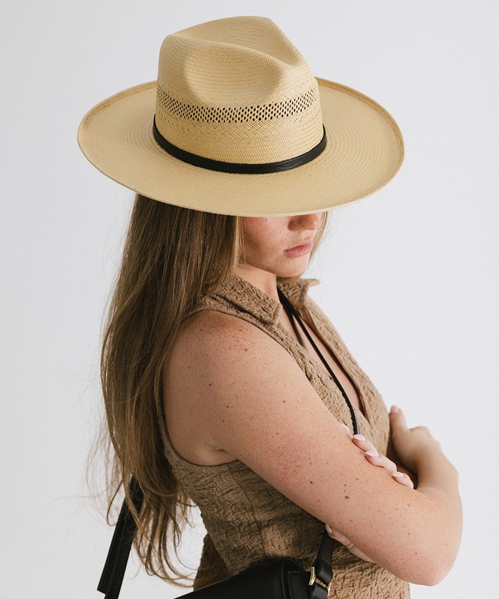 Saguaro Panama Straw Hat | Women display picture 3