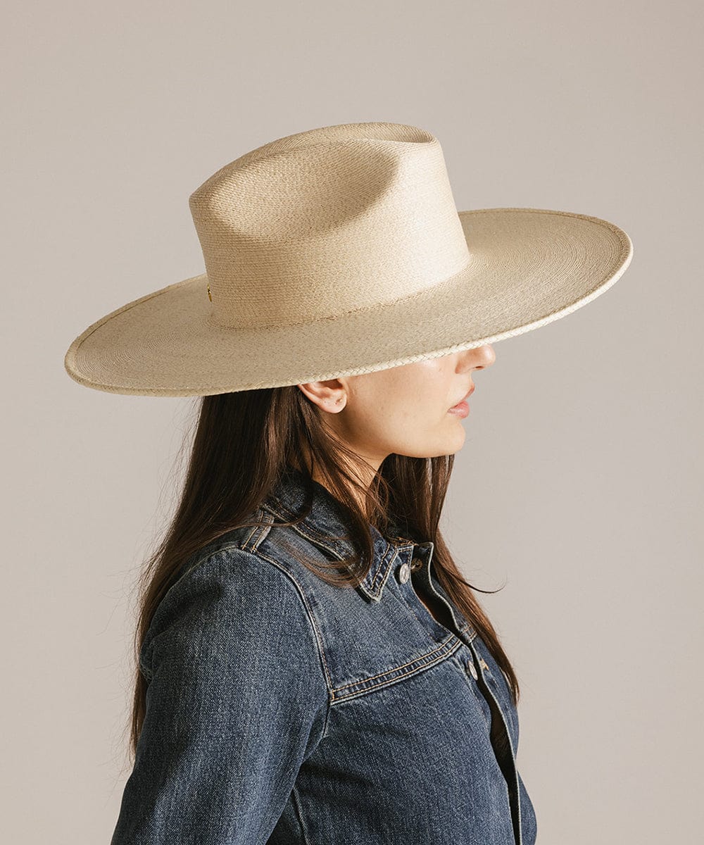 Tate Western Wide Brim Straw Hat | Women display picture 1