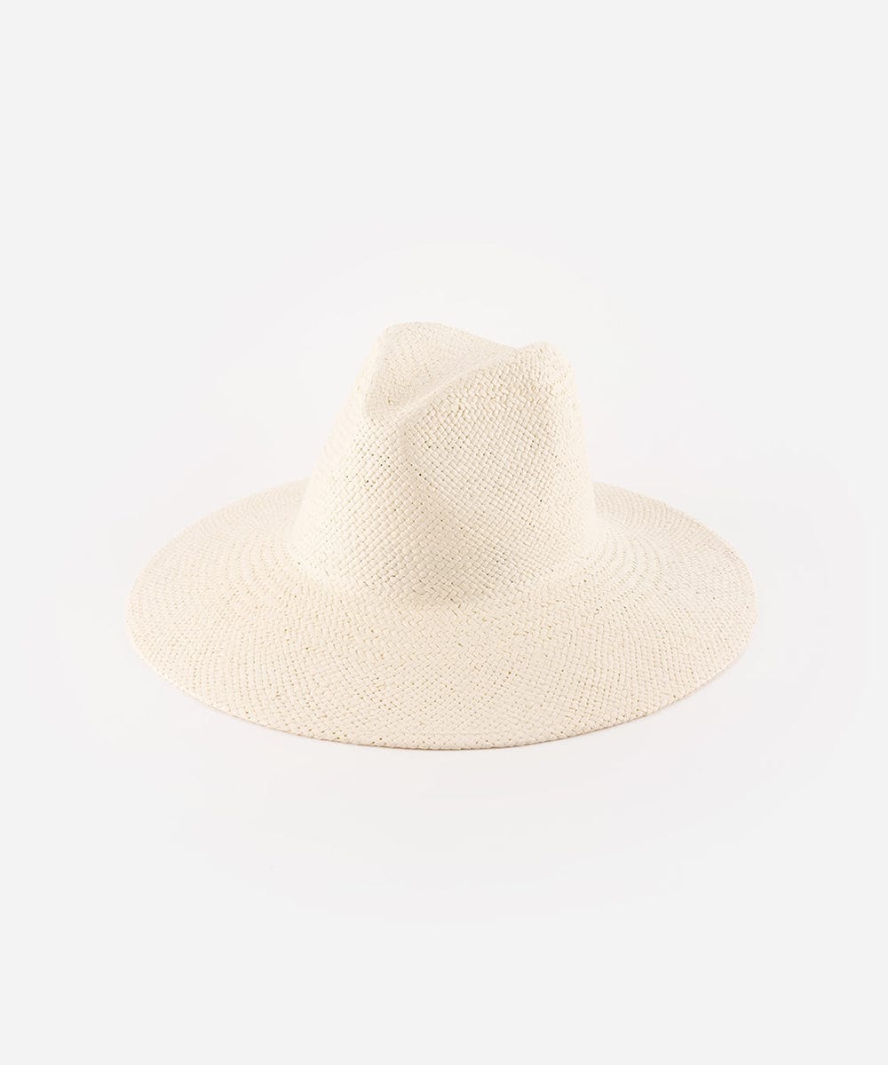 Willa Wide Brim Fedora Straw Hat Straw Fedora Sun Hat for Women