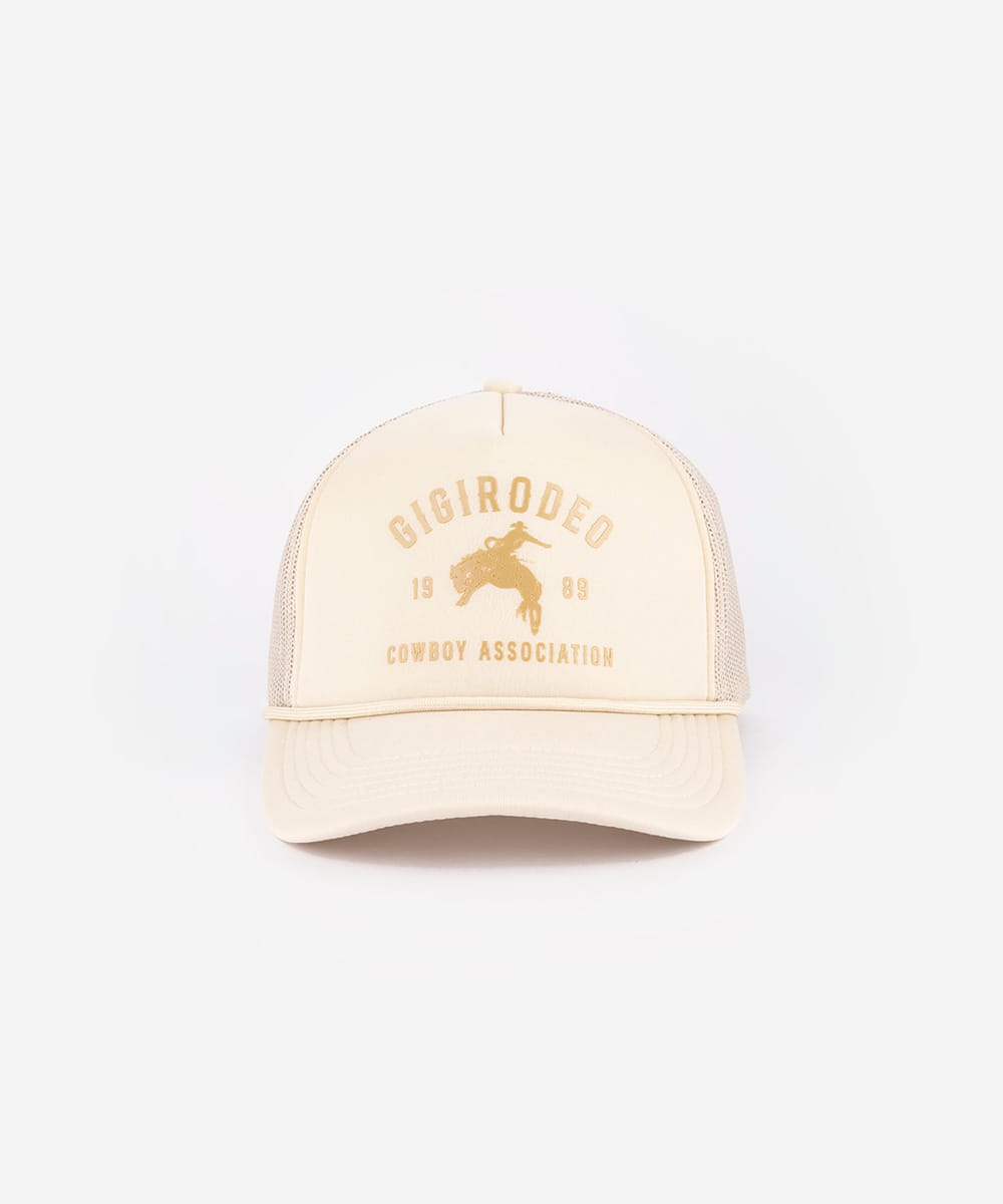 Beige trucker on a white background #color_cream