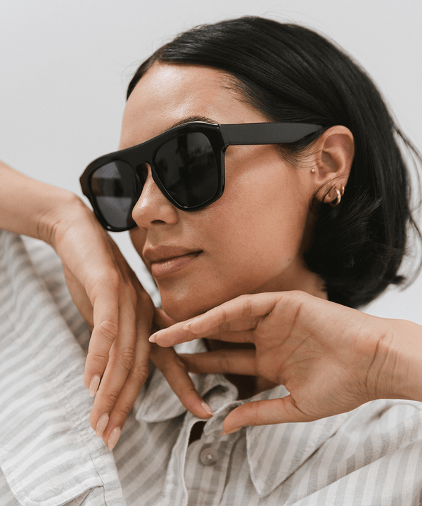 Oversized wayfarer sunglasses best sale