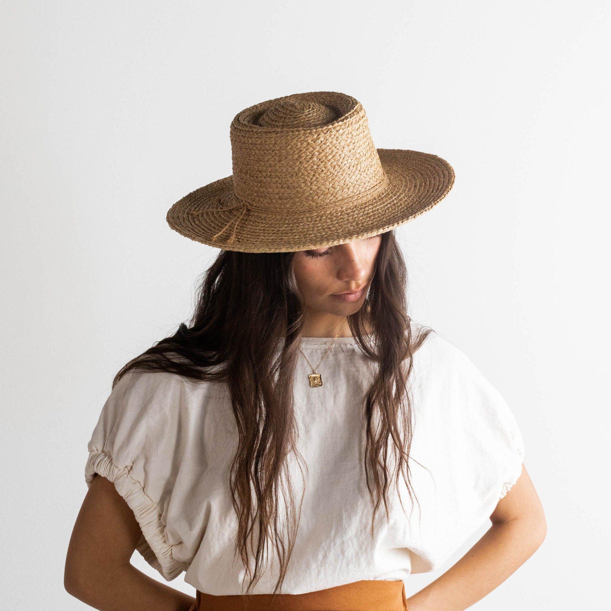 GIGI PIP Hats for Women- 2020 Sloan Straw Hat - Updated Style-Straw Hats