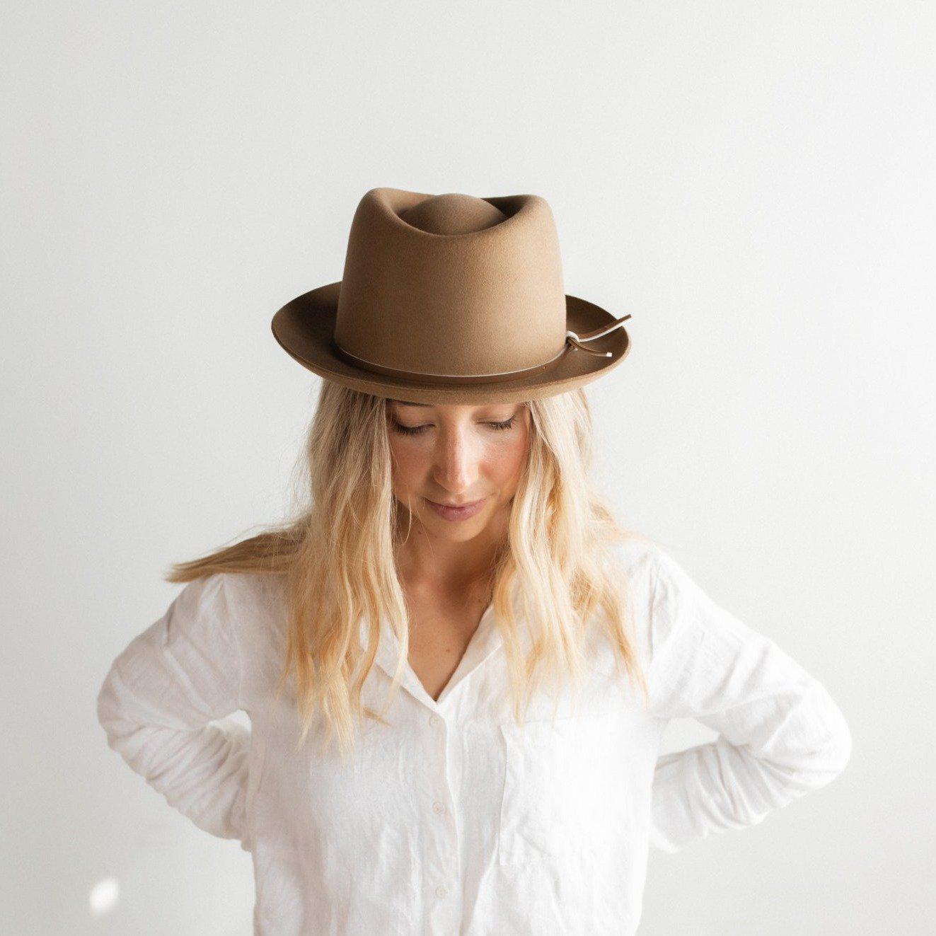 GIGI PIP Hats for Women- Ruth Trilby Hat-Felt Hats
