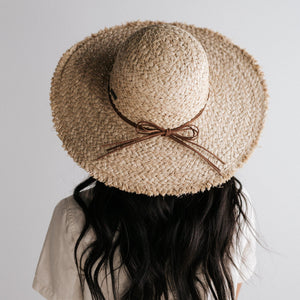 GIGI PIP Hats for Women- Addie Straw Floppy Hat-Straw Hats
