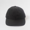 Gigi Pip ball caps for women - Benny Athletic Runner Ball Cap - 100% nylon and sweat resisting athletic ball cap with an adjustable sinch closure in the back, featuring the Gigi Pip logo embroidered on the center of the front panel [black]