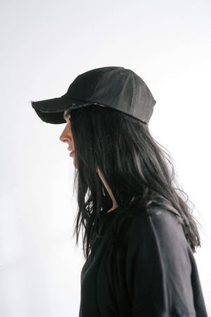 GIGI PIP Hats for Women- Roxy Ballcap - Black-Baseball Hat