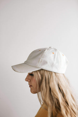 GIGI PIP Hats for Women- Roxy Ballcap - Denim-Baseball Hat