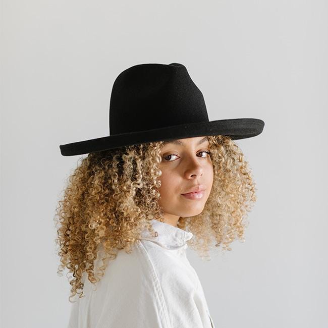 Maude Pencil Brim - Black BLEMISHED display picture 1