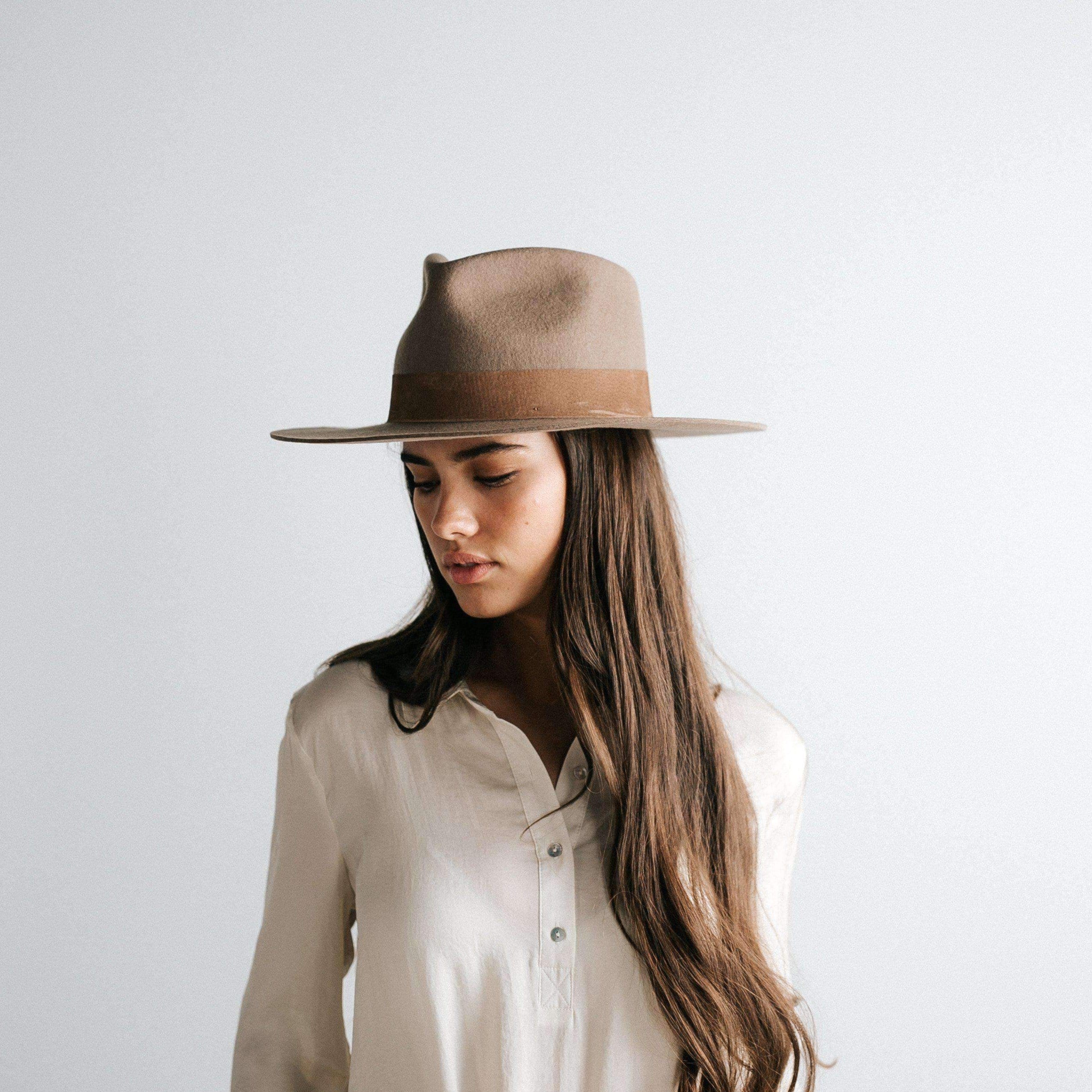 Gigipip Miller Fedora Gigi Pip Miller Fedora - Black W/Brown main image 3