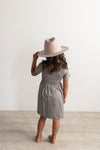 Gigi Pip felt hats for kids - Wes Kids Fedora - classic tall fedora crown with a stiff, flat brim [ivory]