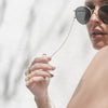 Gigi Pip sunglasses for women - Figaro Chain Strap - gold metal removable chain strap for sunglasses [gold]