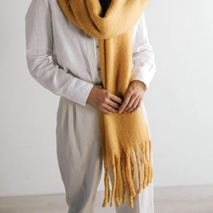 GIGI PIP Hats for Women- Blanket Scarf - Yellow-Scarf