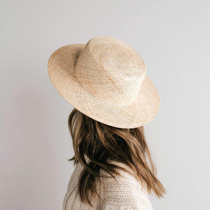 Straw Hats Brae Straw Boater - BLEMISHED 61 XL / Natural