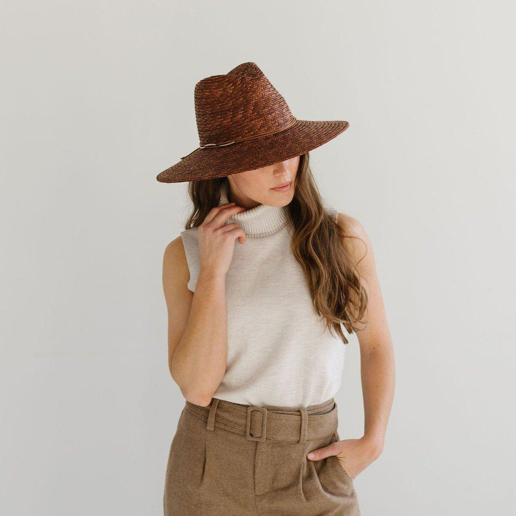 Gigi Pip Isla Straw Fedora Hat Fabfitfun Shop