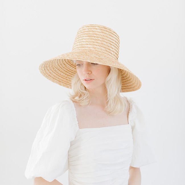 Jolie Straw Boater Hat | Women display picture 2