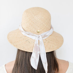 Straw Hats Jude Packable Hat - Natural BLEMISHED