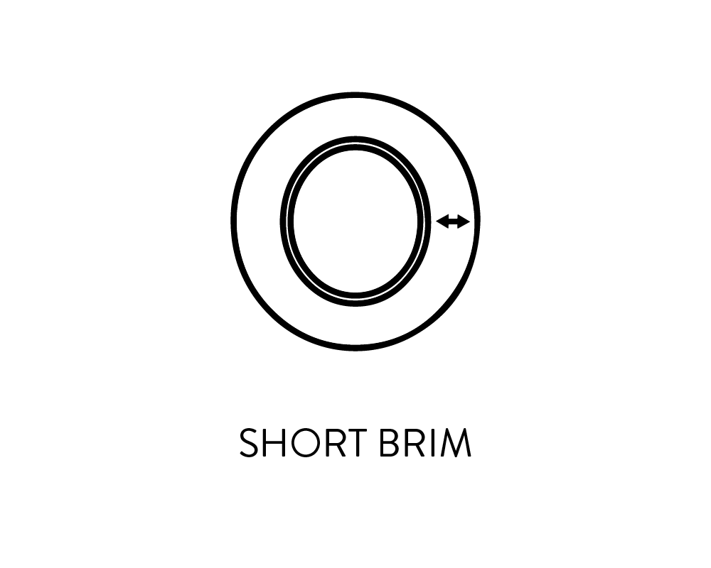 Short Brim Icon